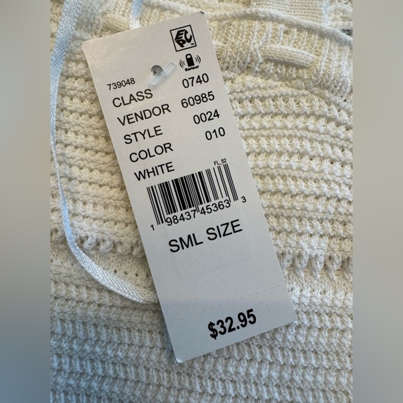 Pac Sun White Crochet Tank Top - Picture 3 of 4